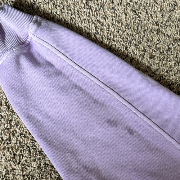 Aerie Lavender V-Neck Cropped Sweater - Picture 5 of 7